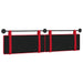 Cap de pat suspendat Roșu 210 x 55 x 5 cm Piele artificială - WALTI WALTI