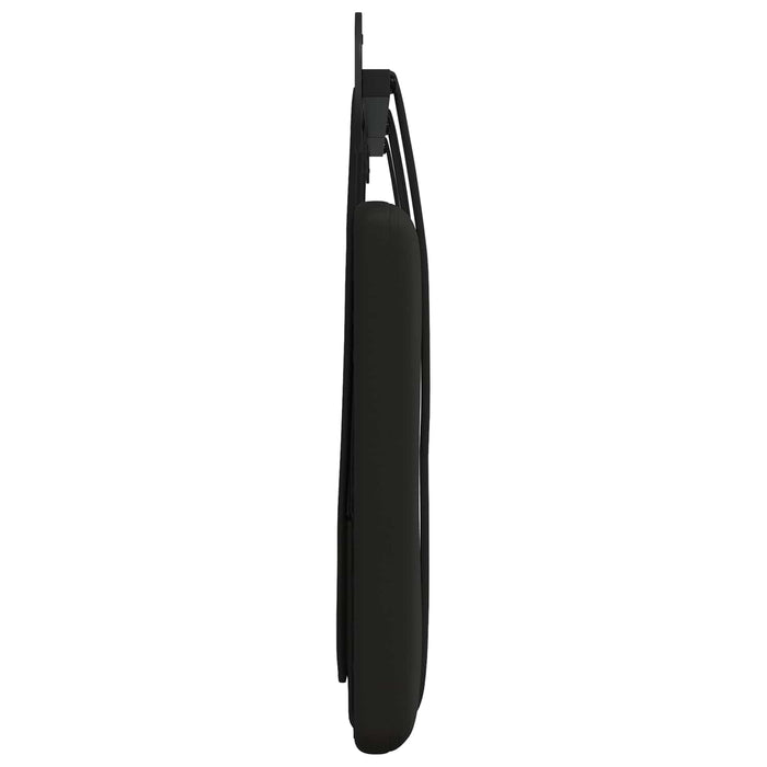 Cap de pat suspendat Negru 210 x 55 x 5 cm Piele artificială - WALTI WALTI