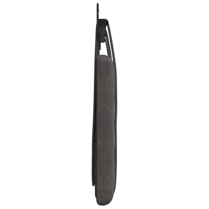Cap de pat suspendat Pe perete Negru 210 x 55 x 5 cm PU antic - WALTI WALTI