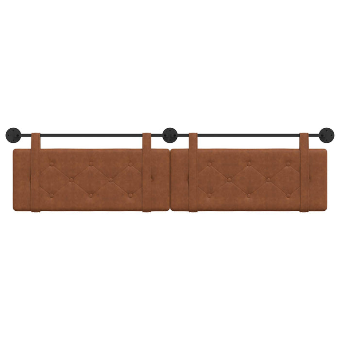 maro Pe perete 2 pcs Maro 200 x 5 x 40 cm Placă de Particule - WALTI WALTI