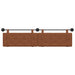 maro Pe perete 2 pcs Maro 200 x 5 x 40 cm Placă de Particule - WALTI WALTI