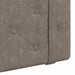 Cap de pat suspendat Pe perete Gri 210 x 55 x 5 cm PU antic - WALTI WALTI