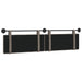 Cap de pat suspendat Pe perete Gri 210 x 55 x 5 cm PU antic - WALTI WALTI