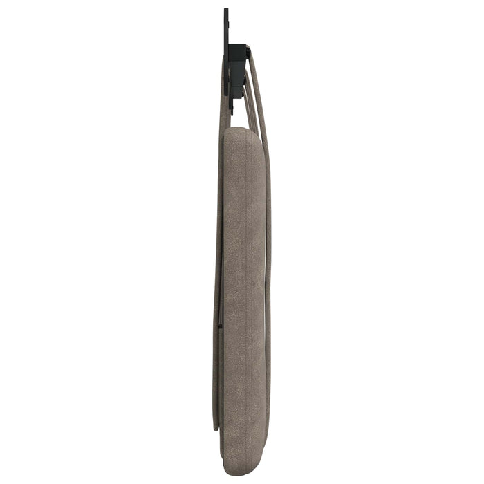 Cap de pat suspendat Pe perete Gri 210 x 55 x 5 cm PU antic - WALTI WALTI