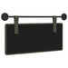 Cap de pat suspendat Gri 100 x 55 x 5 cm Piele artificială - WALTI WALTI