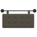 Cap de pat suspendat Gri 100 x 55 x 5 cm Piele artificială - WALTI WALTI