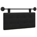 Cap de pat suspendat Negru 100 x 55 x 5 cm Piele artificială - WALTI WALTI