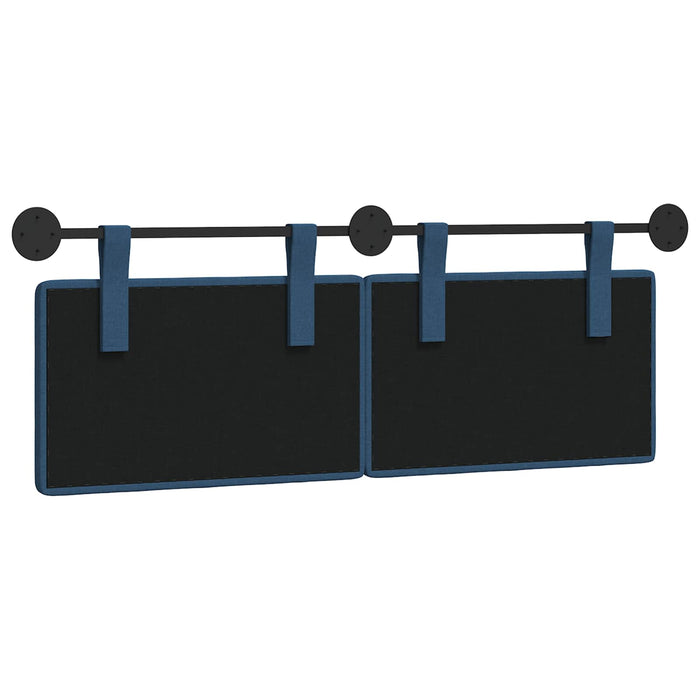Cap de pat suspendat Pe perete albastru 130 x 55 x 5 cm - WALTI WALTI