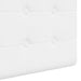 Cap de pat suspendat Pe perete Alb 130 x 55 x 5 cm - WALTI WALTI