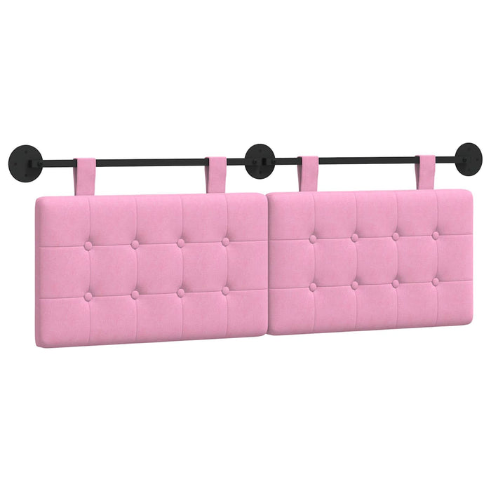 Cap de pat suspendat Pe perete Roz 130 x 55 x 5 cm - WALTI WALTI