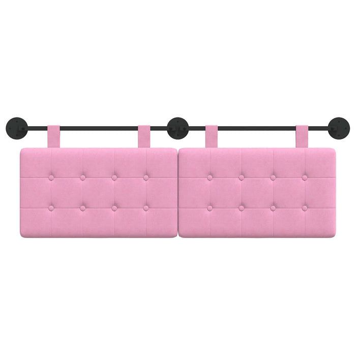 Cap de pat suspendat Pe perete Roz 130 x 55 x 5 cm - WALTI WALTI