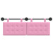 Cap de pat suspendat Pe perete Roz 130 x 55 x 5 cm - WALTI WALTI