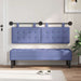 Cap de pat suspendat Pe perete Albastru Jeans 130 x 55 x 5 cm - WALTI WALTI