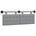 Cap de pat suspendat Pe perete Gri deschis 150 x 55 x 5 cm - WALTI WALTI