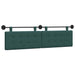 Cap de pat suspendat Verde închis 190 x 55 x 5 cm țesătură - WALTI WALTI