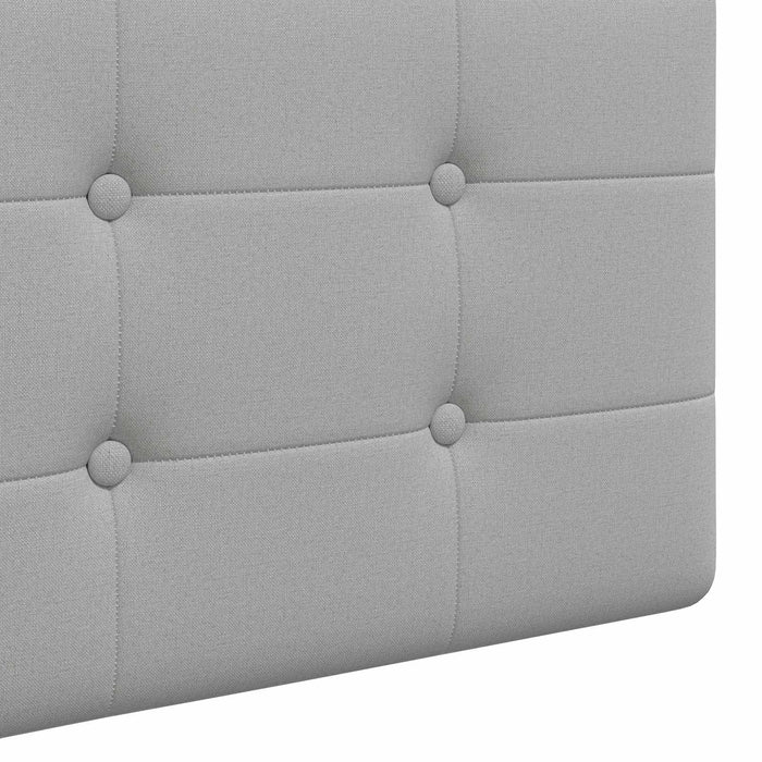 Cap de pat suspendat Pe perete Gri nori 210 x 55 x 5 cm - WALTI WALTI