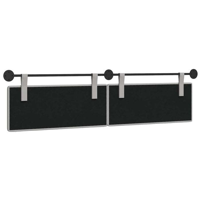 Cap de pat suspendat Pe perete Gri nori 210 x 55 x 5 cm - WALTI WALTI