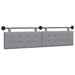 Cap de pat suspendat Pe perete Gri deschis 210 x 55 x 5 cm - WALTI WALTI