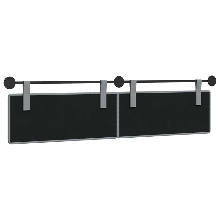 Cap de pat suspendat Pe perete Gri deschis 210 x 55 x 5 cm - WALTI WALTI