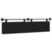 Cap de pat suspendat Pe perete Negru 210 x 55 x 5 cm - WALTI WALTI