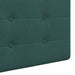 Cap de pat suspendat Pe perete Verde închis 210 x 55 x 5 cm - WALTI WALTI
