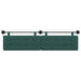 Cap de pat suspendat Pe perete Verde închis 210 x 55 x 5 cm - WALTI WALTI