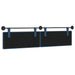 Cap de pat suspendat Pe perete albastru 210 x 55 x 5 cm - WALTI WALTI