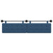 Cap de pat suspendat Pe perete albastru 210 x 55 x 5 cm - WALTI WALTI