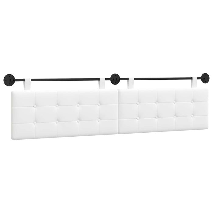 Cap de pat suspendat Pe perete Alb 210 x 55 x 5 cm - WALTI WALTI
