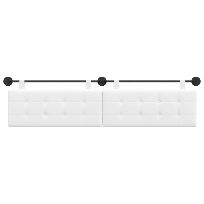 Cap de pat suspendat Pe perete Alb 210 x 55 x 5 cm - WALTI WALTI
