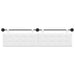 Cap de pat suspendat Pe perete Alb 210 x 55 x 5 cm - WALTI WALTI