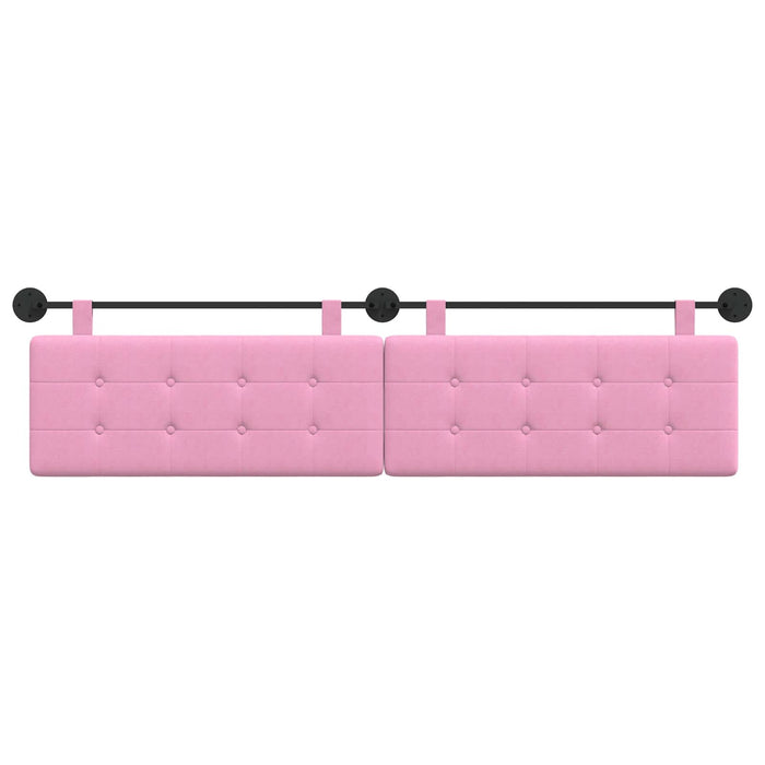 Cap de pat suspendat Pe perete Roz 210 x 55 x 5 cm - WALTI WALTI