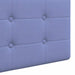 Cap de pat suspendat Pe perete Albastru Jeans 210 x 55 x 5 cm - WALTI WALTI