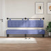 Cap de pat suspendat Pe perete Albastru Jeans 210 x 55 x 5 cm - WALTI WALTI