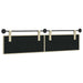 Cap de pat suspendat Crem 210 x 55 x 5 cm Piele artificială - WALTI WALTI