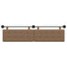 Cap de pat suspendat Pe perete Cappuccino 210 x 55 x 5 cm - WALTI WALTI