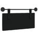Cap de pat suspendat Pe perete Negru 90 x 55 x 7 cm Catifea - WALTI WALTI
