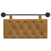 Cap de pat suspendat Pe perete Maro 90 x 55 x 7 cm Catifea - WALTI WALTI
