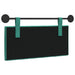 Cap de pat suspendat Pe perete Turcoaz 90 x 55 x 7 cm Catifea - WALTI WALTI