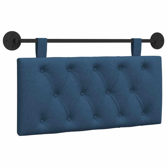 Cap de pat suspendat albastru 100 x 55 x 7 cm țesătură - WALTI WALTI