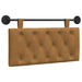 Cap de pat suspendat Pe perete Maro 100 x 55 x 7 cm Catifea - WALTI WALTI
