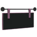 Cap de pat suspendat Pe perete Violet 100 x 55 x 7 cm Catifea - WALTI WALTI