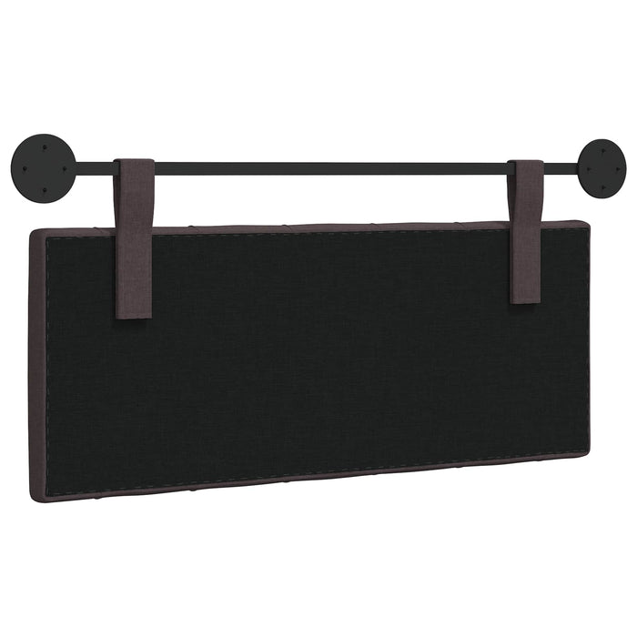 Cap de pat suspendat Maro închis 110 x 55 x 7 cm țesătură - WALTI WALTI