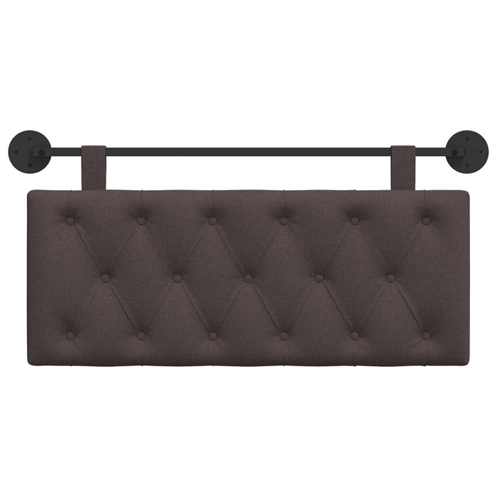 Cap de pat suspendat Maro închis 110 x 55 x 7 cm țesătură - WALTI WALTI