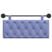 Cap de pat suspendat Albastru Jeans 110 x 55 x 7 cm țesătură - WALTI WALTI