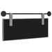 Cap de pat suspendat Gri deschis 110 x 55 x 7 cm Catifea - WALTI WALTI