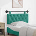 Cap de pat suspendat Pe perete Turcoaz 110 x 55 x 7 cm Catifea - WALTI WALTI