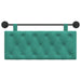 Cap de pat suspendat Pe perete Turcoaz 110 x 55 x 7 cm Catifea - WALTI WALTI