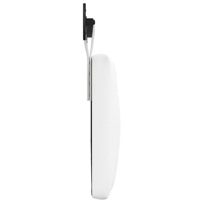 Cap de pat suspendat Pe perete Alb 130 x 55 x 7 cm țesătură - WALTI WALTI