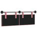 Cap de pat suspendat Pe perete Roz 130 x 55 x 7 cm Catifea - WALTI WALTI
